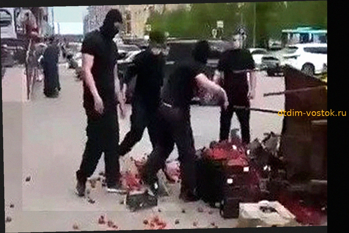 Полиция Ставрополя установила подозреваемых в погроме овощной палатки